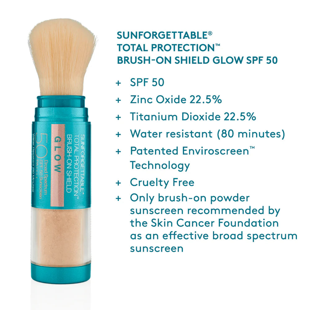 Sunforgettable Enviroscreen Protection Brush-On Shield SPF 50 - Glow